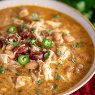Cajun White Chicken Chili