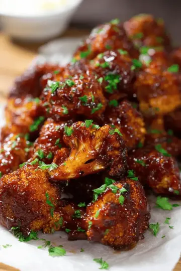 BBQ Cauliflower Wings