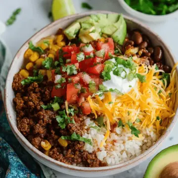 Easy Taco Bowl
