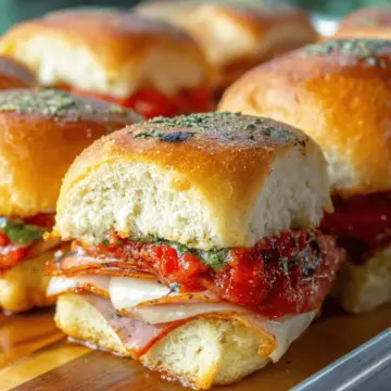 Hot Italian Sub Sliders