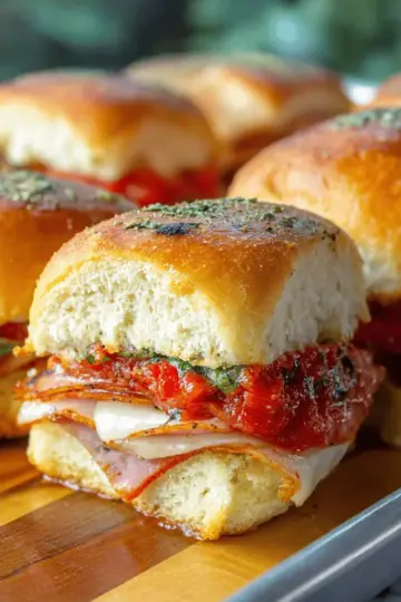 Hot Italian Sub Sliders