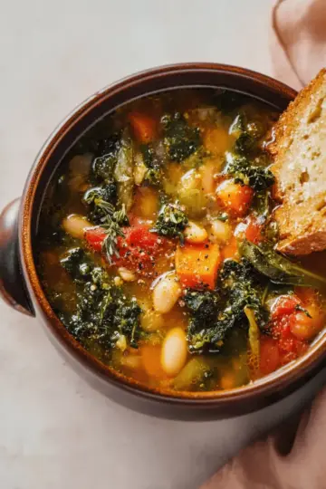 Ribollita – Tuscan vegetable and bread soup