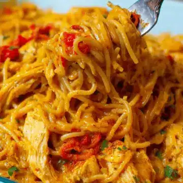 Spicy Chicken Spaghetti