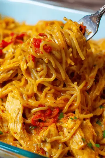 Spicy Chicken Spaghetti