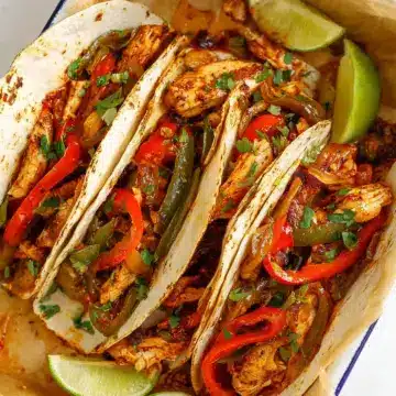 Slow Cooker Chicken Fajitas