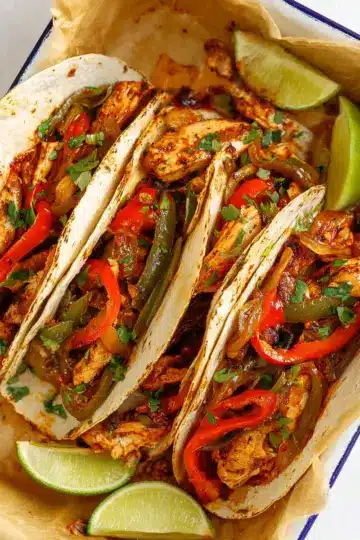 Slow Cooker Chicken Fajitas