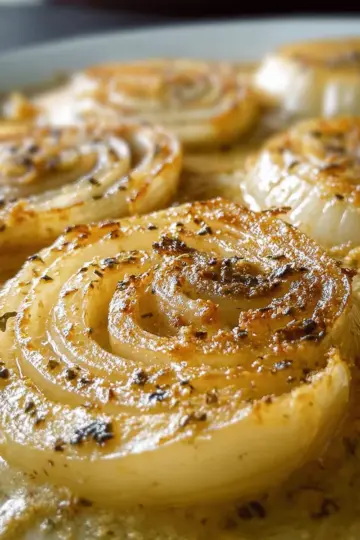 Roasted Parmesan Creamed Onions