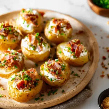 Mini Baked Potatoes