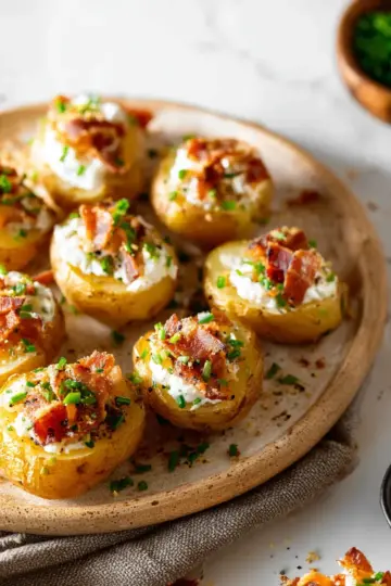 Mini Baked Potatoes