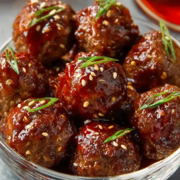 Sweet Chili Cocktail Meatballs