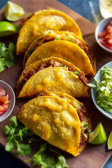 Cheesy Baked Tacos
