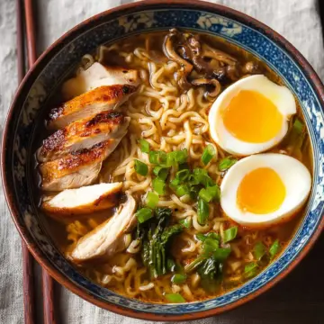 Simple Homemade Chicken Ramen