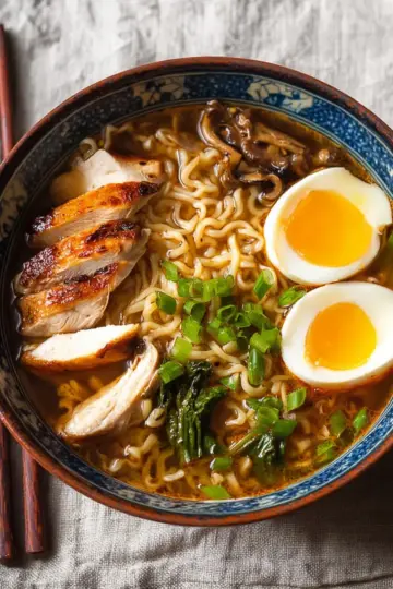 Simple Homemade Chicken Ramen