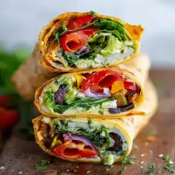 Grilled Veggie Wraps