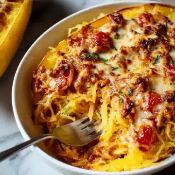 Million Dollar Spaghetti Squash Pasta