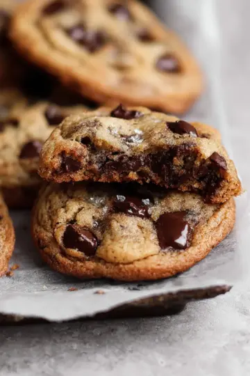 Banana Bread Chocolate Chip Cookies