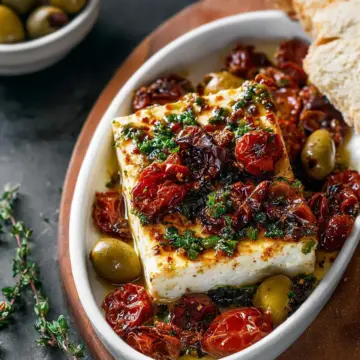 Mediterranean Baked Feta
