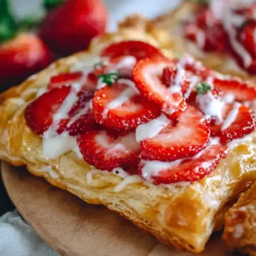 Easy Strawberry Cream Cheese Danish