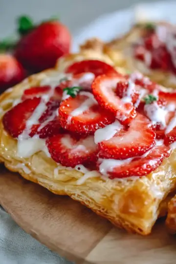 Easy Strawberry Cream Cheese Danish