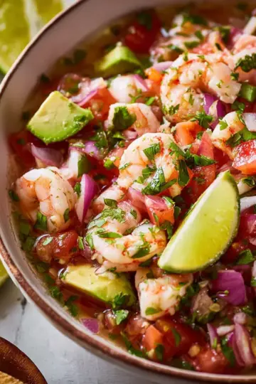 Easy Shrimp Ceviche