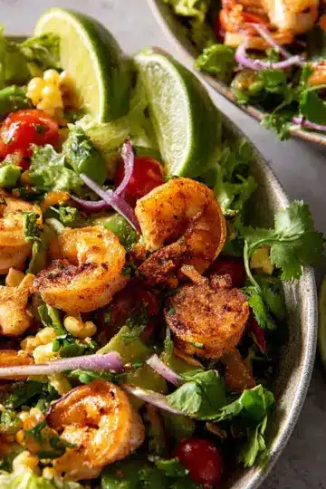 Cilantro Lime Shrimp Salad