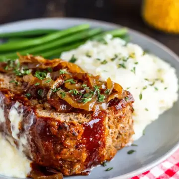 Crock Pot French Onion Meatloaf