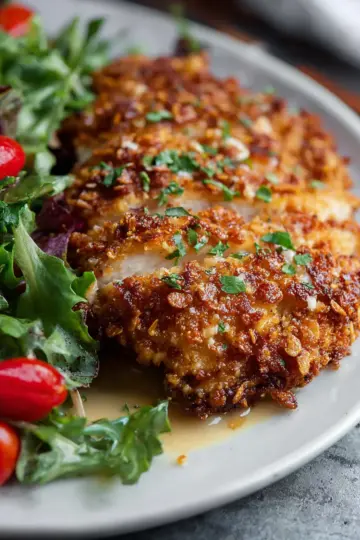 Pretzel Crusted Chicken