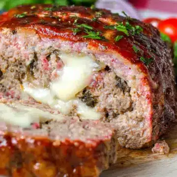 Sicilian Stuffed Meatloaf