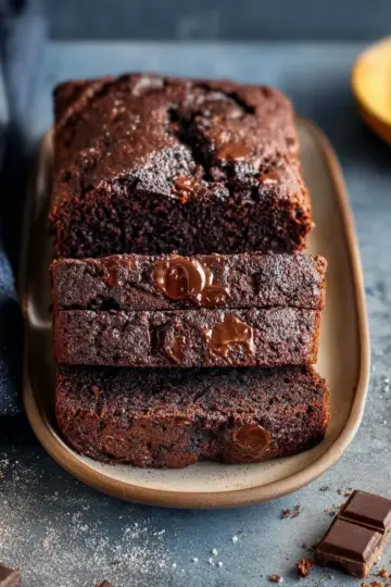 Chocolate Espresso Banana Bread