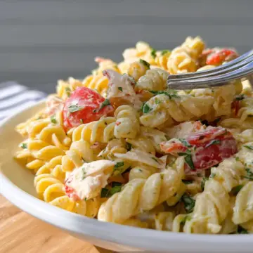 Imitation Crab Pasta Salad