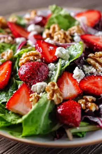 Strawberry Walnut Salad