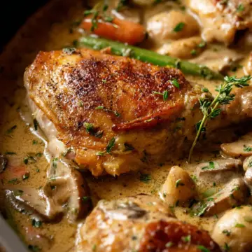 Chicken Fricassée