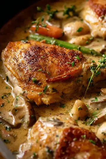 Chicken Fricassée