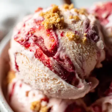 Strawberry Cheesecake Ice Cream