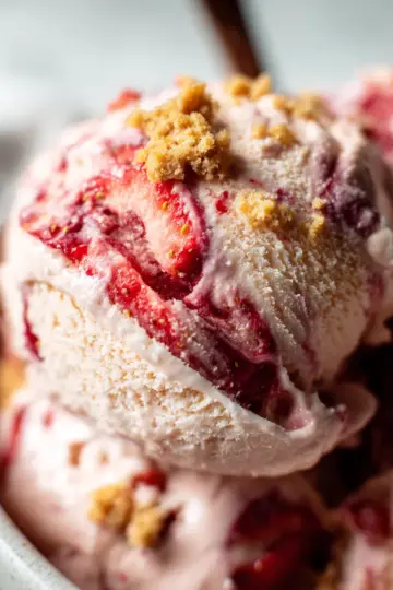 Strawberry Cheesecake Ice Cream