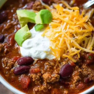 Slow Cooker Chili Recipe