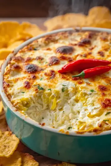 Baked Chicken Banana Pepper Dip