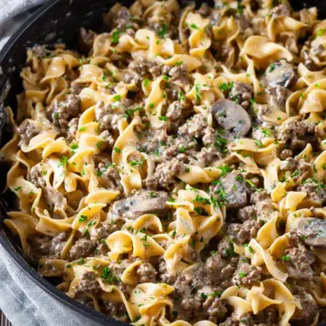 Ground Beef Stroganoff Recipe