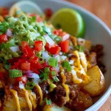 Loaded Potato Taco Bowl