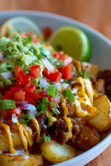 Loaded Potato Taco Bowl