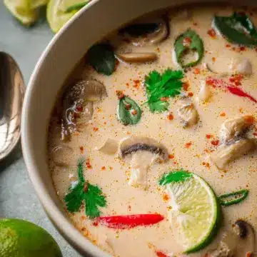 Slow Cooker Tom Kha Soup