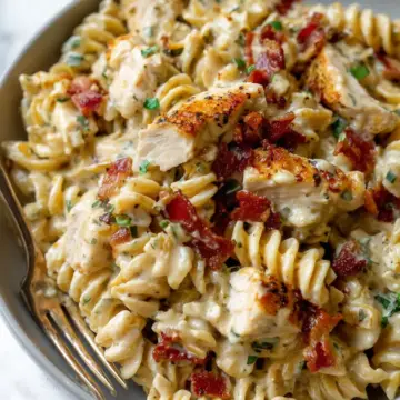 Chicken Bacon Ranch Pasta