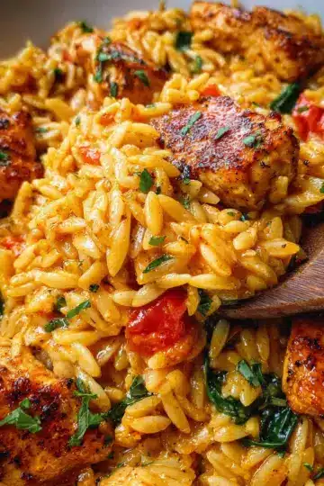Cajun Chicken Orzo