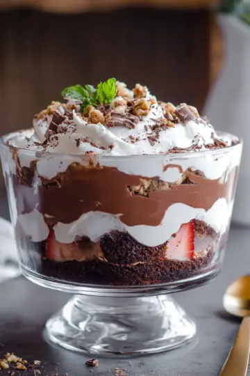 Brownie Trifle
