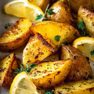 Greek Lemon Potatoes
