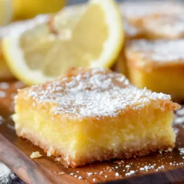 Gooey Lemon Cake Bars
