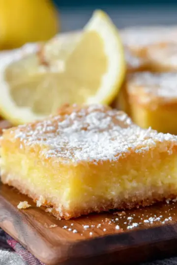 Gooey Lemon Cake Bars