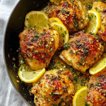 Easy Lemon Garlic Butter Chicken Thighs Recipe