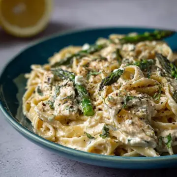 Creamy Lemon Feta Pasta Recipe