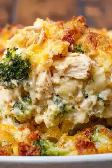 Chicken Potato Broccoli Casserole